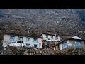 Sherpa village on other side of everest tsho rolpa where mother of 8 mt everest summiteers lives