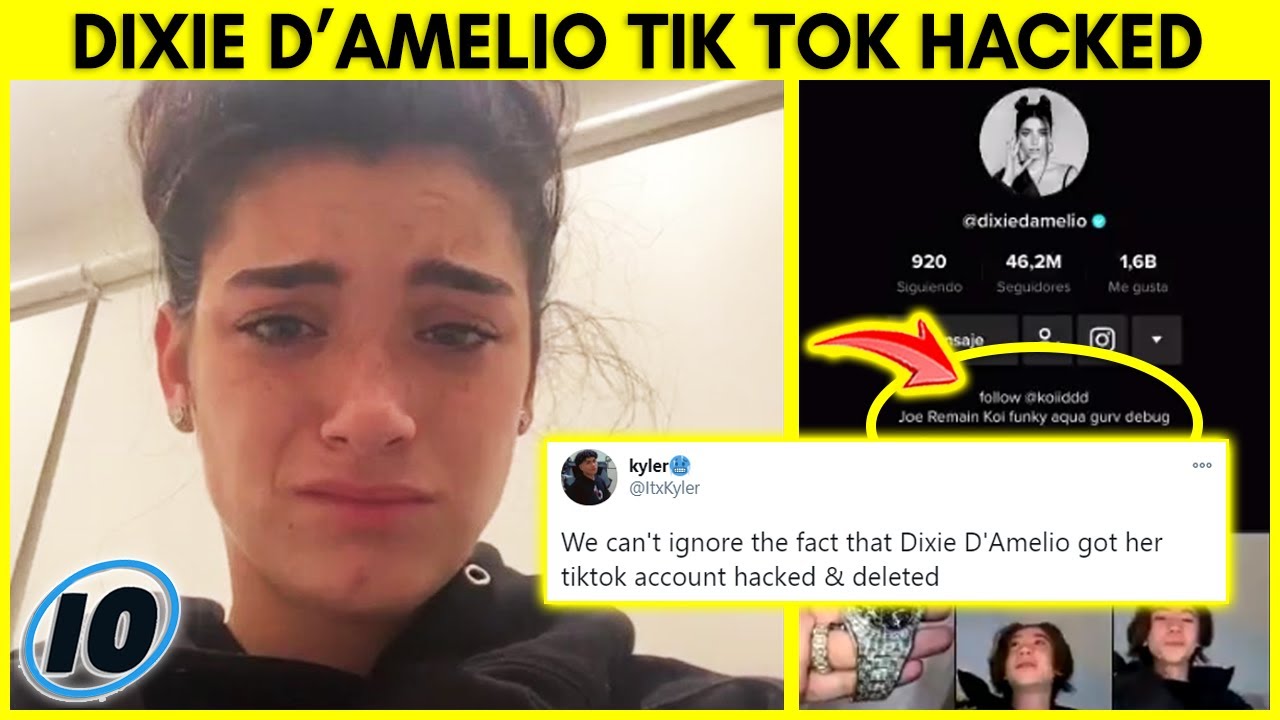 TikTok Star Dixie D'Amelio Has Account Deleted After This