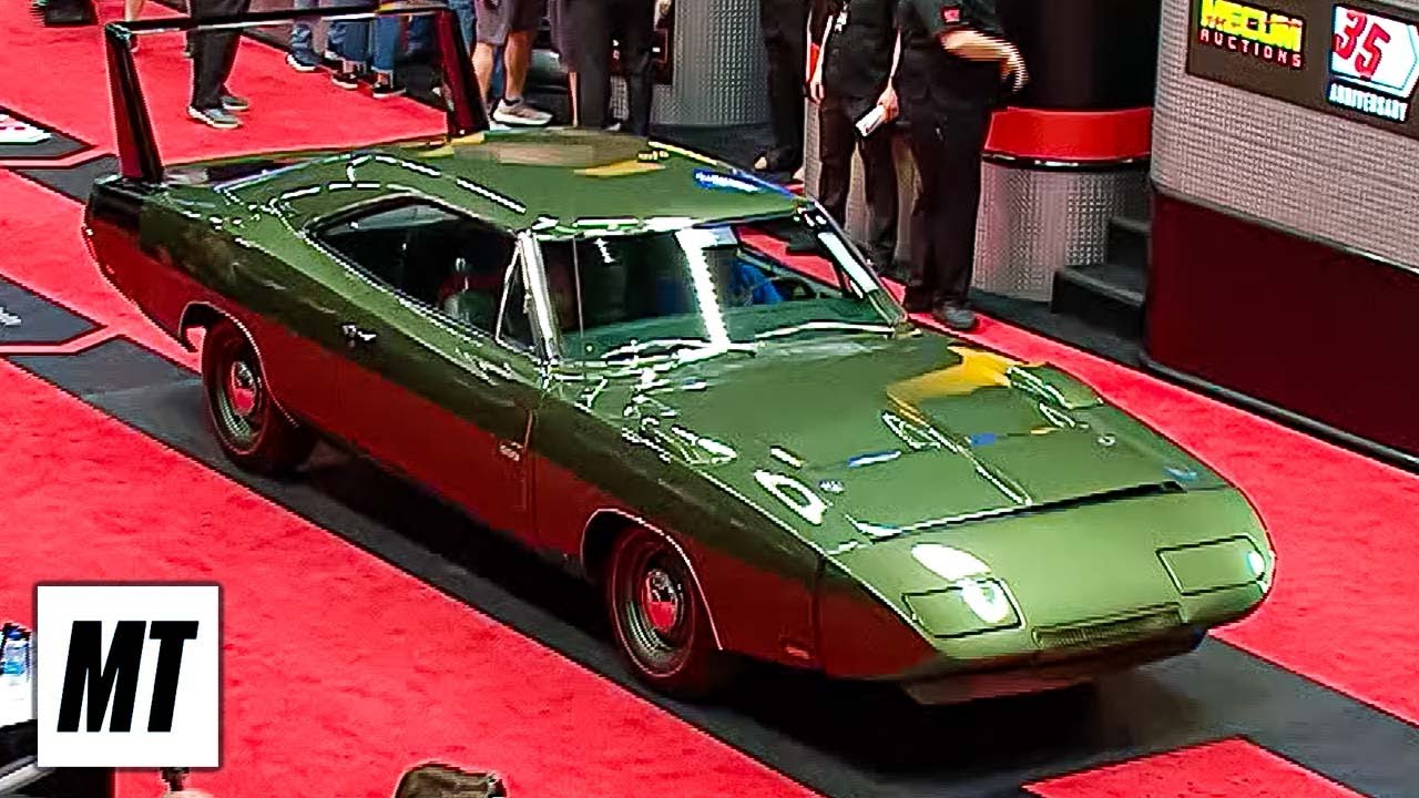 1969 Dodge Daytona Breaks Auction Record | Mecum Auctions Indianapolis | MotorTrend Auto Recent