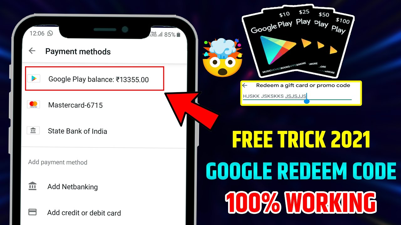 Get Free ₹500 Redeem Codes Daily Without Paytm 2021 | How To Get Free ...