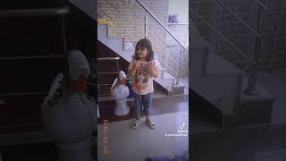 Tik tok breakfast challenge by Shanzay Fatima Awan