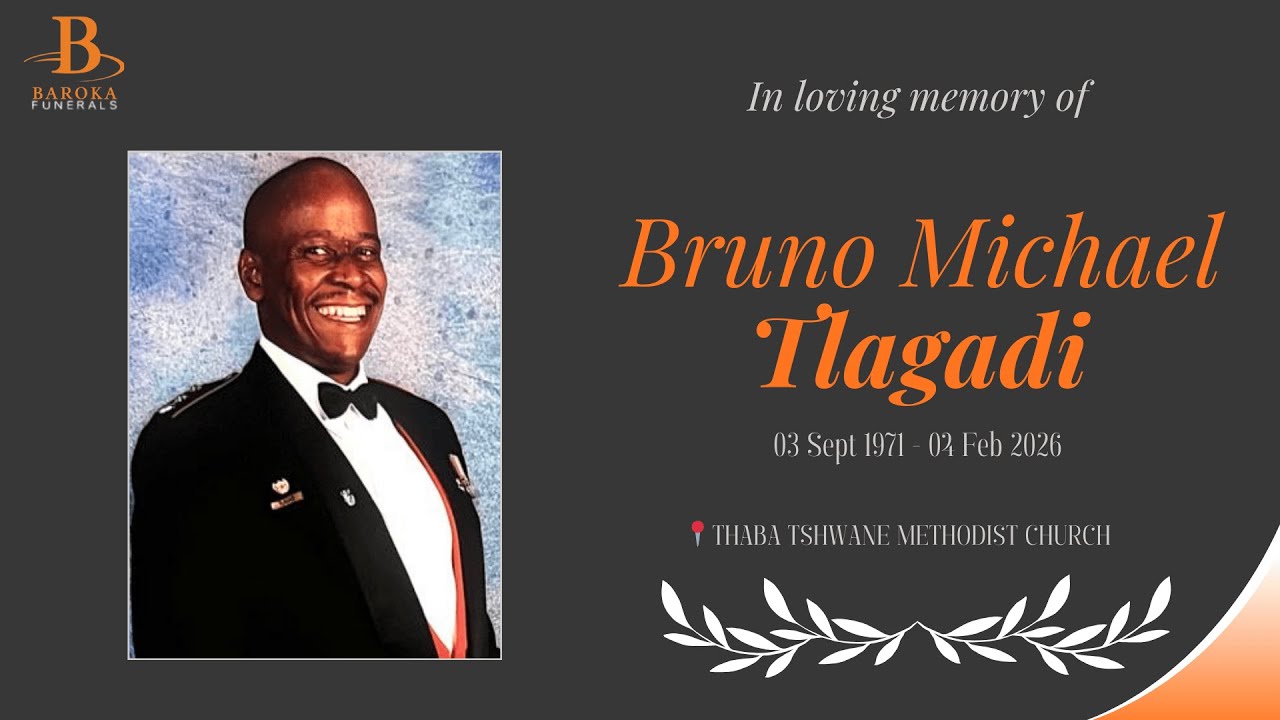 Bruno Michael Tlagadi Memorial Service
