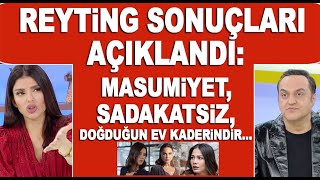 Çarşamba günü reyting sonuçları nasıl? Masumiyet, Sadakatsiz, Kuruluş Osman... / Magazin Turu