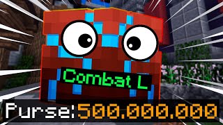 How I bought Combat 50 for 500m (Hypixel Skyblock)