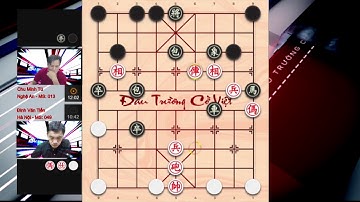 Cờ tướng úp Đánh nhanh thắng nhanh 2018: Đinh Văn Tiến - Chu Minh Tú ĐÂU TRƯỜNG CỜ VIỆT