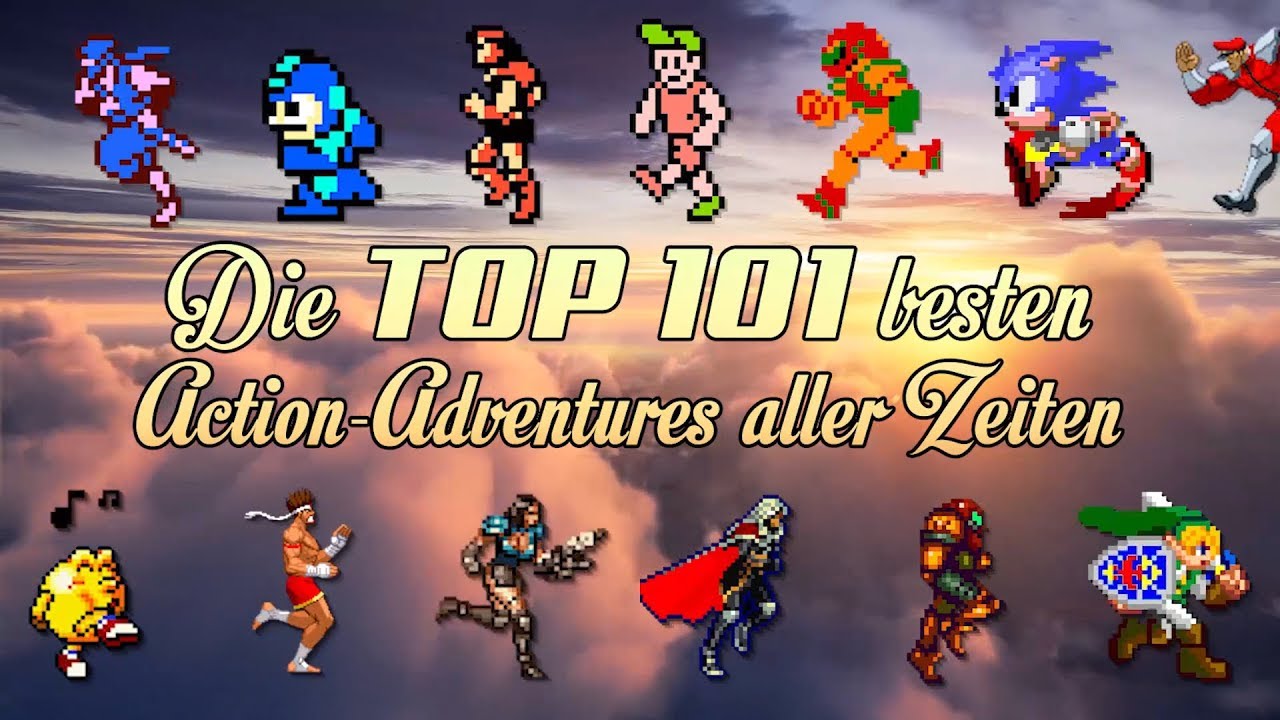 Die 101 besten ActionAdventures aller Zeiten » Ankündigung der Videoserie!