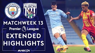 Manchester City v. West Brom | PREMIER LEAGUE HIGHLIGHTS | 12/15/2020 | NBC Sports