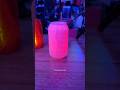 I found an RGB tea light in my stash to try on this lithophane. #3dprinting