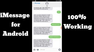 How to get iMessage for Android screenshot 1