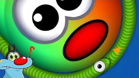 Worms zone.io Snake game Saamp Wali oggy game in Hindi voice 🤣 @TaimurOP