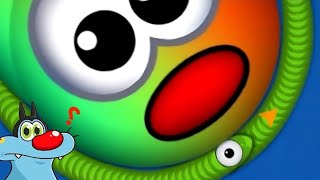 Worms zone.io Snake game Saamp Wali oggy game in Hindi voice 🤣 @TaimurOP screenshot 4
