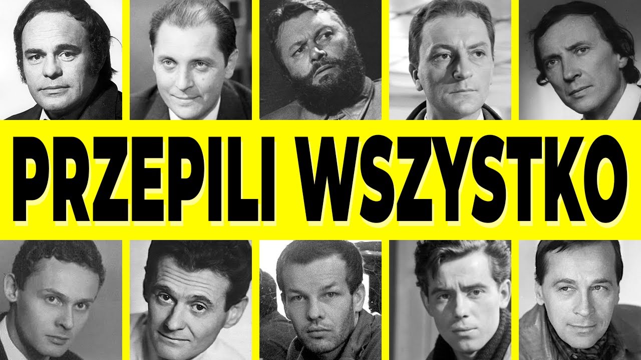 PRZEPILI TALENT I RODZINĘ: 10 Amantów PRL, którzy przegrali z wódką