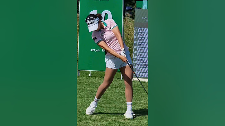 [Golf] 멋진 바디 피지컬 배소현프로(30세 168cm 프롬바이오)