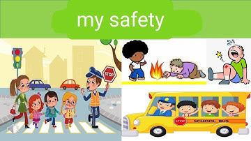 Evs class 1 st lesson 10 my safety part 5