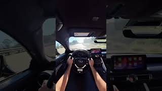 Lexus RC F. V8 Acceleration