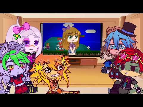 Fnaf security breac react to Afton Familly