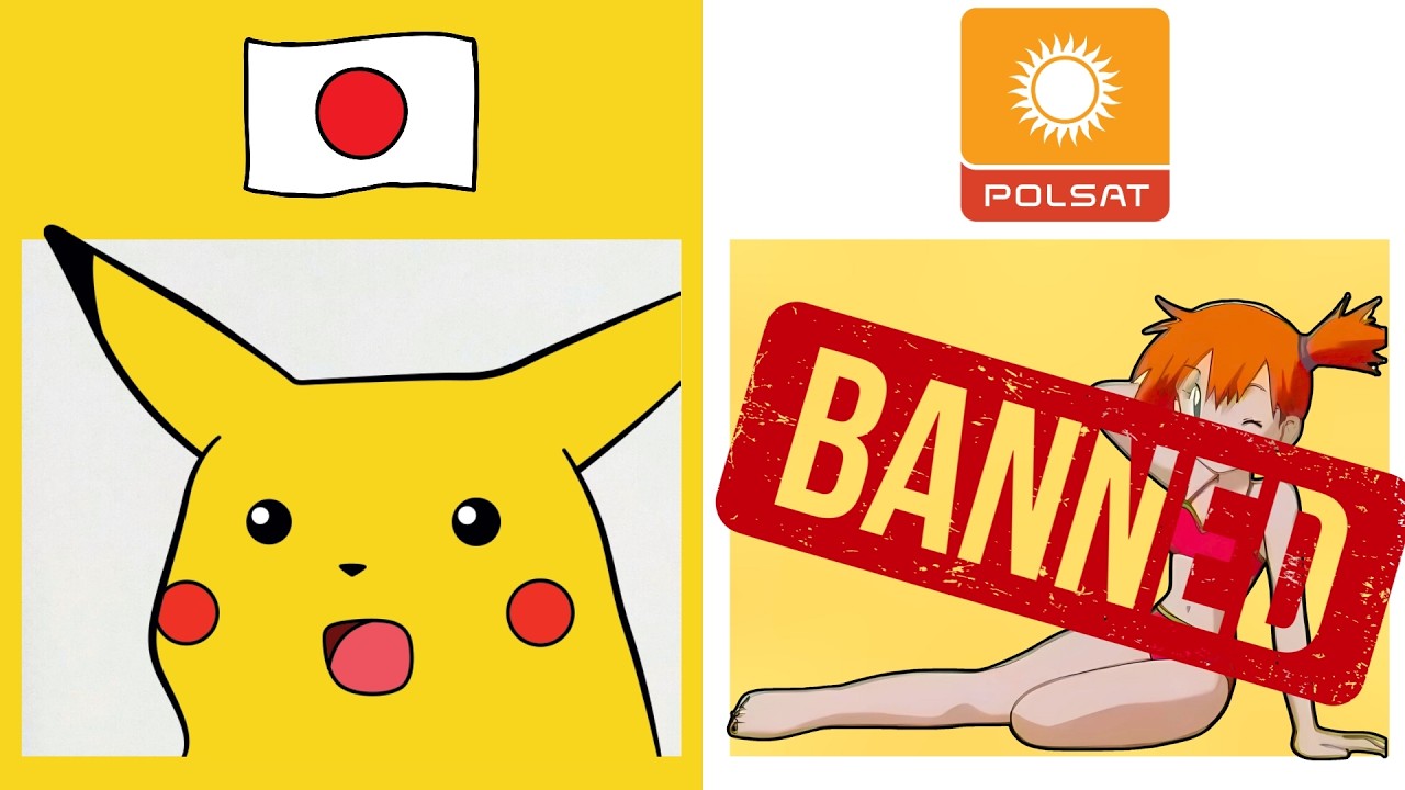 wszystkie ZAKAZANE odcinki Pokemon (ft. 