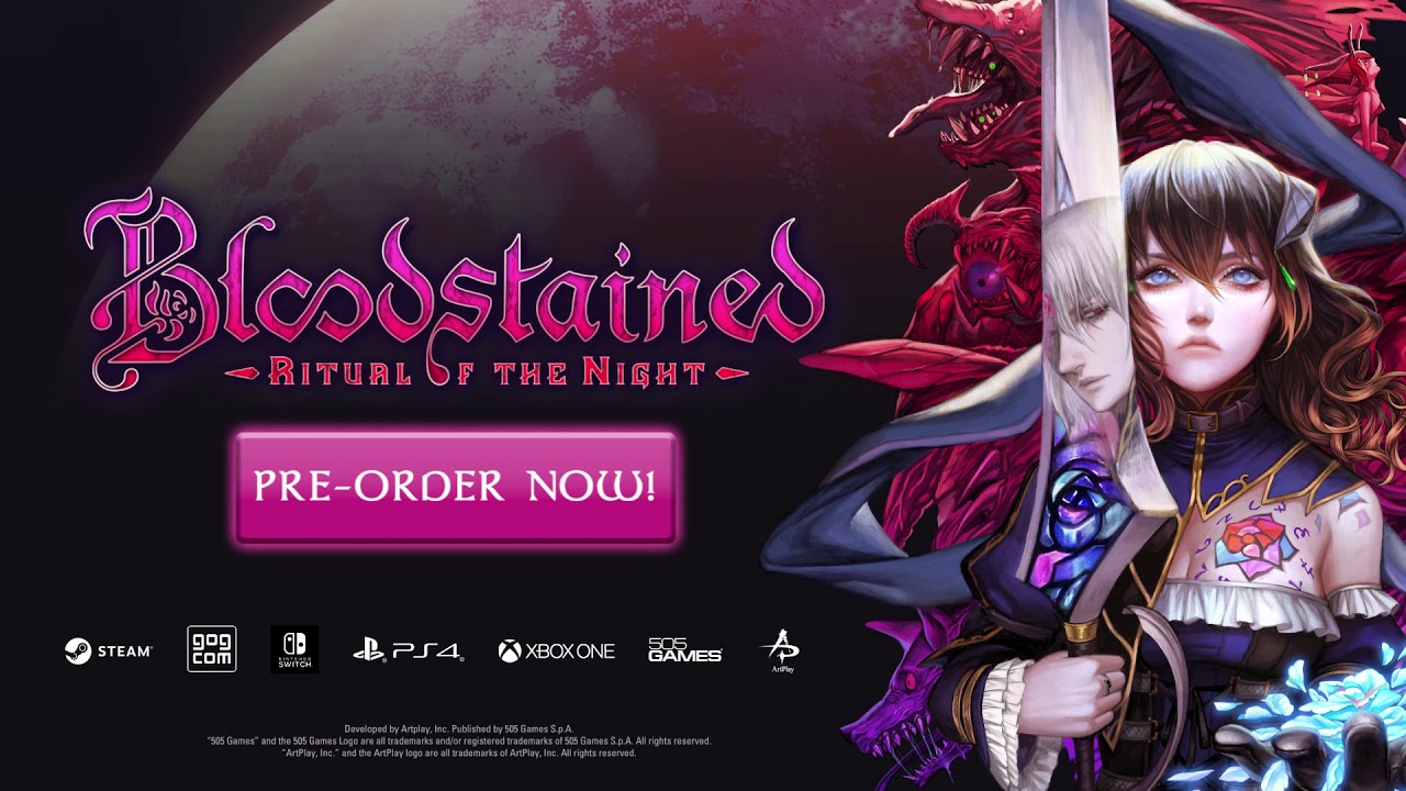 五十嵐孝司氏の新作「Bloodstained: Ritual of the Night」の予約受付