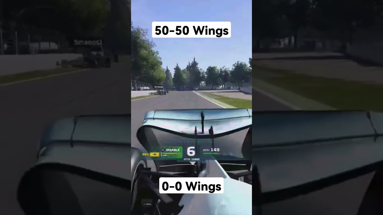 0-0 Wings is BROKEN on F1 22 