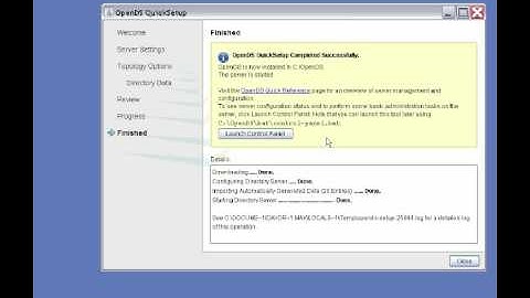 OpenDS - LDAP server for testing purposes (video tutorial)