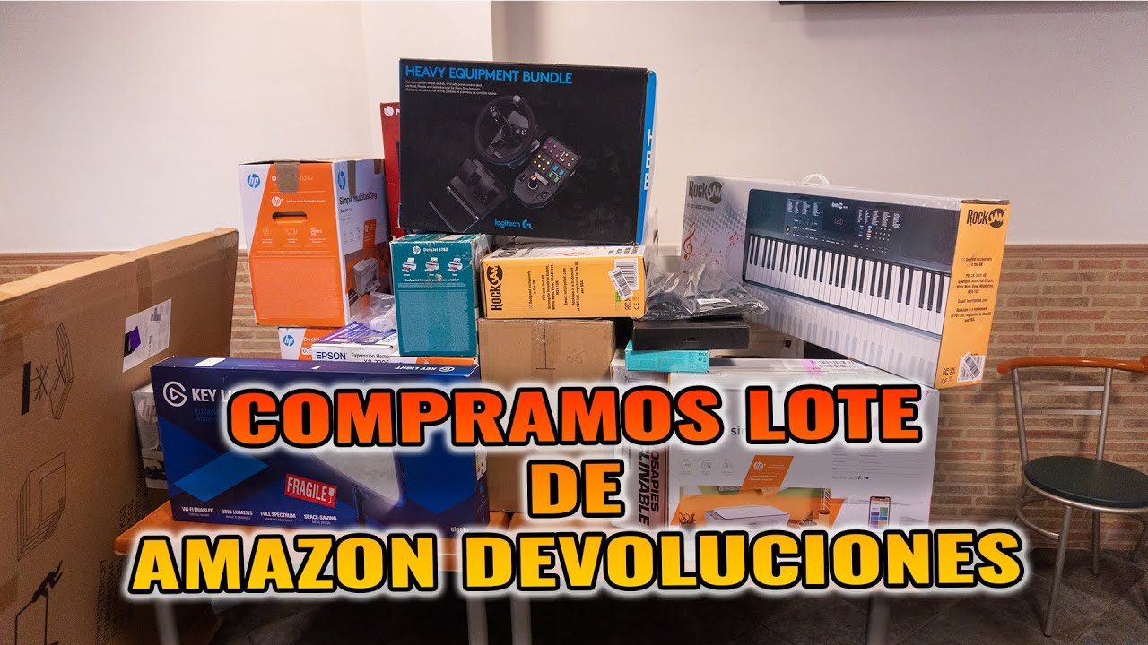 Seguimos mirando productos del palet de devoluciones  a ver como