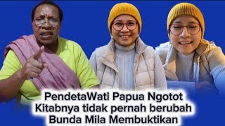 Reverend Wati Papua remains adamant that her book has never been changed #ustadzyusuffi #bundamil...
