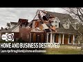 Man loses his home and business to the high winds of Hurricane Laura.