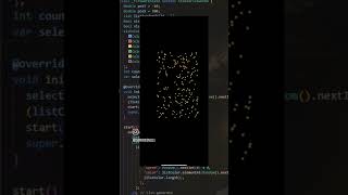 Flutter - simple fireworks animation #flutter #happynewyear screenshot 2