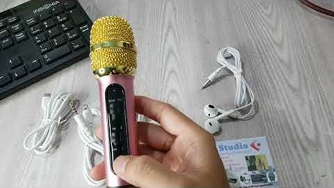 Hướng dẫn sử dụng mic hát thu âm live stream C11 chi tiết
