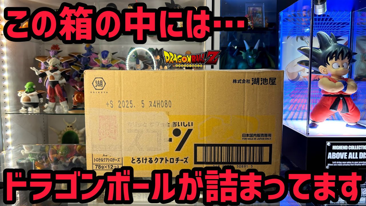 ドラゴンボール愛溢れる方から届いた素敵箱を初見開封していくっ
