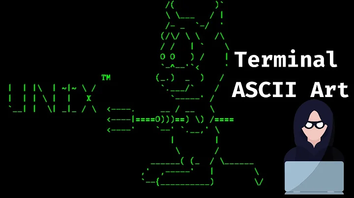 Add some life to your Terminal with ASCII ART (MAC & LINUX) in less then 5 mins !