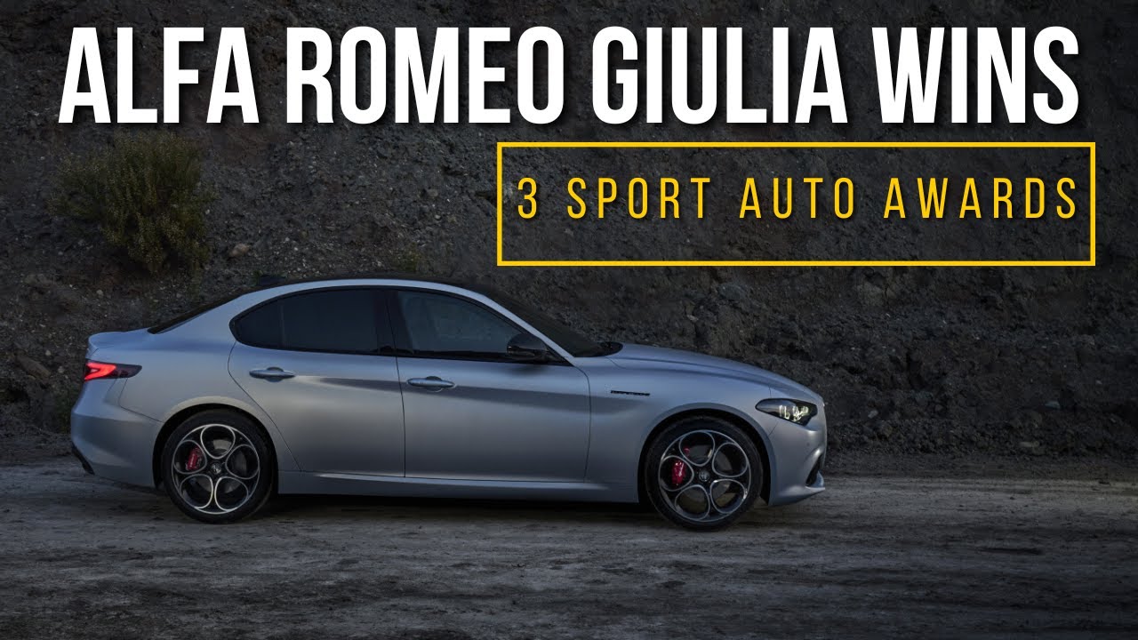 The Alfa Romeo Giulia Wins 3 Awards