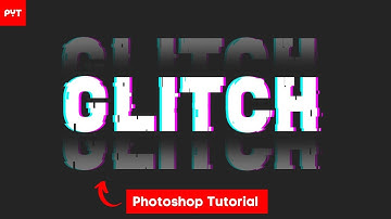 How To Make Glitch text in Photoshop. Text Glitch Effects - Photoshop Tutorial #shorts #short short