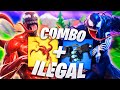 ESTE COMBO TENDRÍA QUE SER ILEGAL!! CARNAGE Y VENOM EN FORTNITE