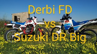 Famous Derbi FD vs 🌀Suzuki DR Big!!!! Net Worth