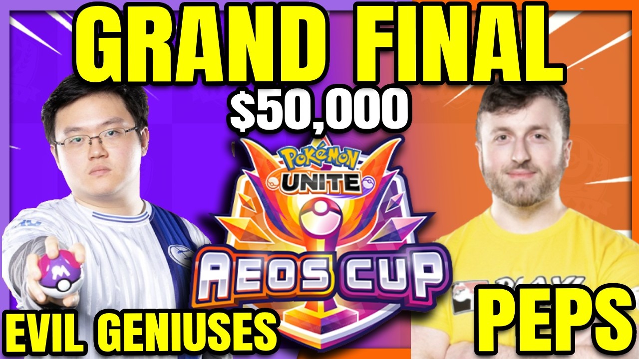 HISTORIC GRAND FINAL EU vs NA Peps vs Evil Geniuses - EUIC Aeos Cup | Pokemon Unite