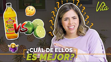 ¿Qué hace el agua caliente de limón y vinagre de sidra de manzana?