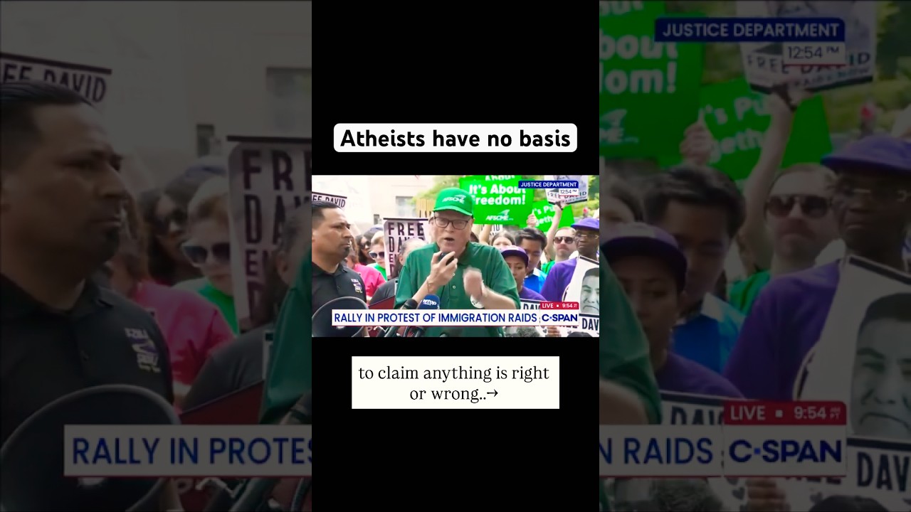 Objective morality comes from the God of the Bible, the one true God.