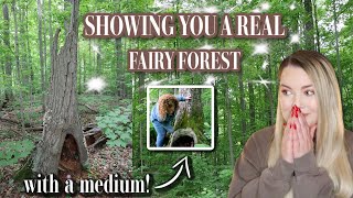 Visiting A REAL Fairy Forest With Fairy Houses, Portals & REAL Fairies!