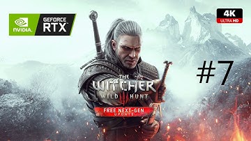 The Witcher 3 Next-Gen: Wild Hunt Walkthrough Gameplay Part 7 - No Commentary - 4K 60FPS HD