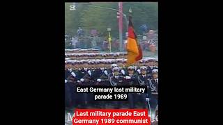"The Final Show of Power ⚔️ | East Germany’s Last Military Parade (1989)"