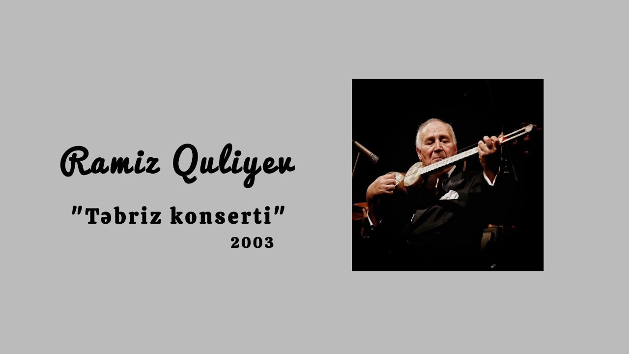 Ramiz Guliyev Təbriz Səfəri 2003