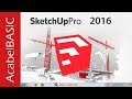 حل السؤال الثاني من الجلسة الثانية من الامتحان العملي الوزاري بتاريخ 26/4/2018 sketchup