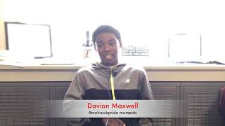 #mohawkpride moments - Davion Maxwell
