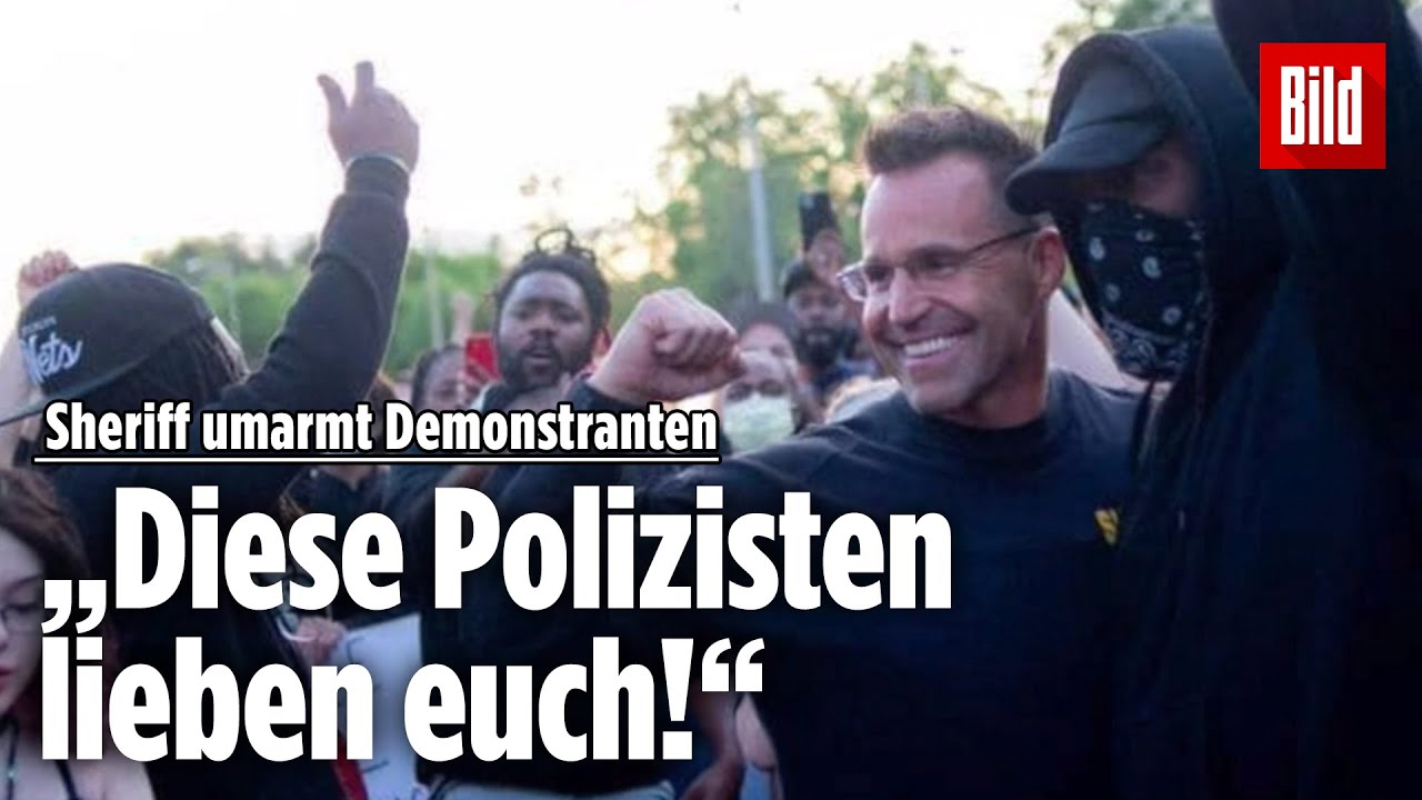 Nicht alle Polizisten sind wie Killer-Cop Derek Chauvin – dieser Sheriff hat ein großes Herz