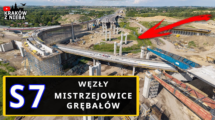 S7 Widoma  - węzły Mistrzejowice i Grębałów - relacja z drona