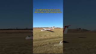 #Landing a #Glider by one of my #solo #student #pilot #flying #instructor #aviation