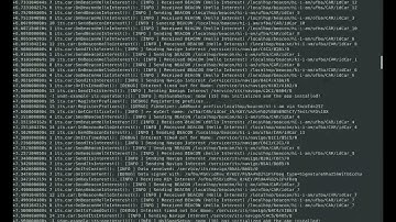 NDN4IVC - demo use case III (running example in text mode with 1 RSU and 20 vehicles)