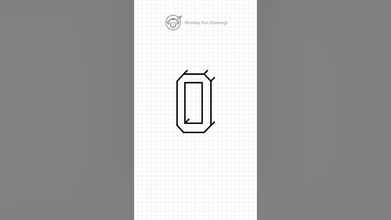 very easy how to draw 3D number 0 3D number 0 drawing easy for
