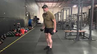 Dumbbell Flexion Row 
